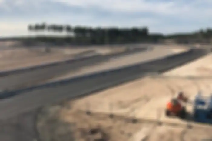 Salah satu bagian dari sirkuit KymiRing Finlandia yang dijajal seluruh test rider tim MotoGP pabrikan (19-20/8/2019)