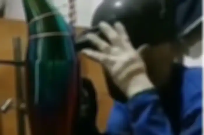 Promosi Knalpot Ninja Pelangi Paling Ngenes