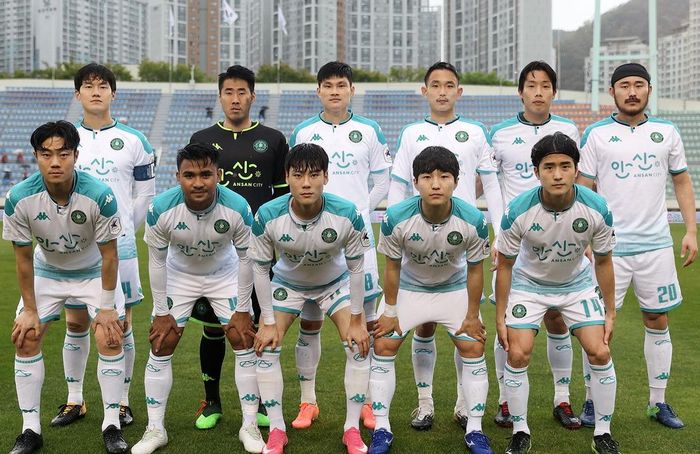 Pemain timnas Indonesia, Asnawi Mangkualam, kembali masuk skuad Ansan Greeners saat menghadapi Busan IPark pada pekan kelima Liga Korea 2