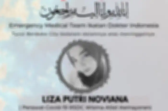 Kabar duka, Liza Putri Noviana menjadi nakes RSDC Wisma Atlet pertama yang meninggal dunia akibat COVID-19.