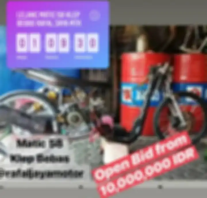 Yamaha Mio Spek 58 klep bebas milik Rafal Jaya Motor