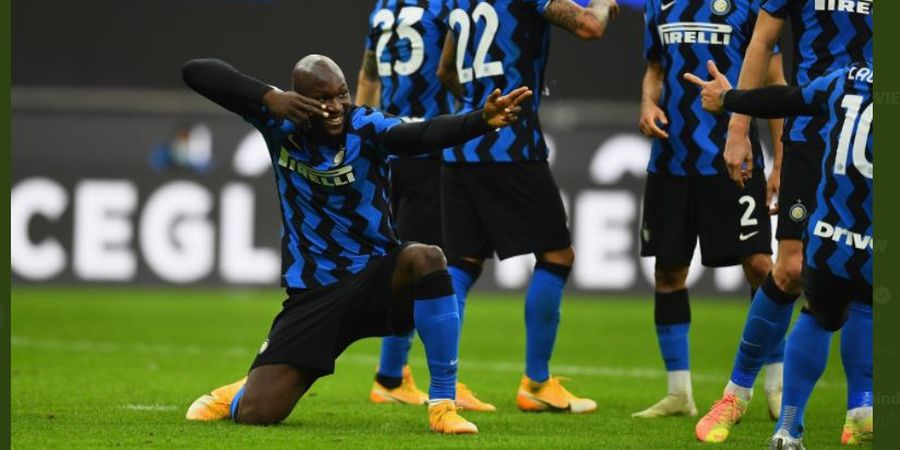 Bikin 50 Gol dari 70 Laga bersama Inter Milan, Romelu Lukaku Pecahkan Rekor Ronaldo