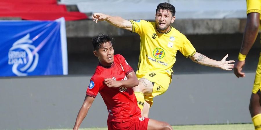 Hasil Liga 1 - Diwarnai Kartu Merah dan Dua Gol Cantik, Barito Putera Menangi Duel Lawan 10 Pemain Semen Padang