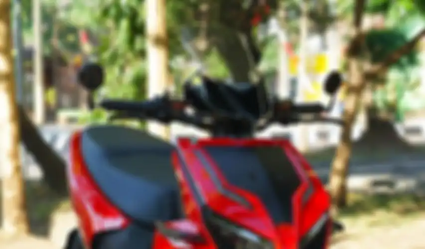 Area setang trondol dan diberi windshield