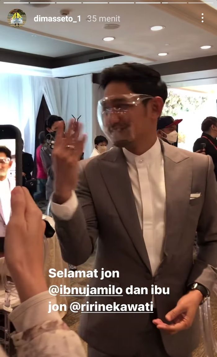 Ibnu Jamil pamer cincin