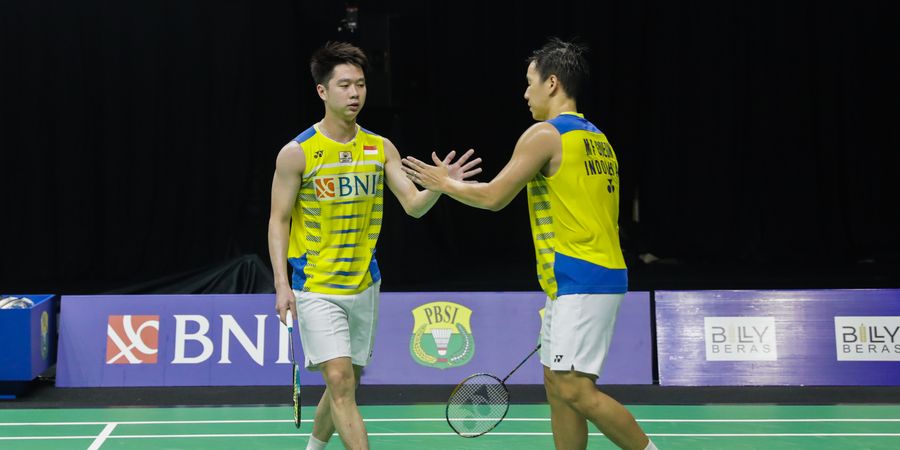 Hasil Bulu Tangkis Olimpiade Tokyo 2020 - Marcus/Kevin Belum Terbendung