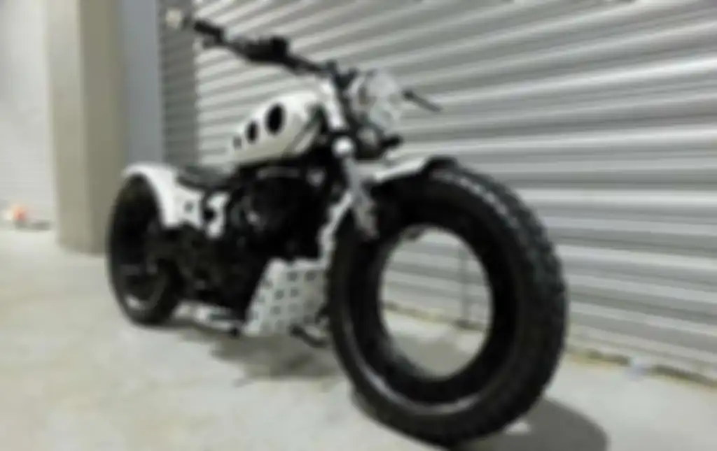 Yamaha SZR150 custom modern chopper besutan B3 Customs