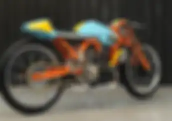 Modifikasi Aprilia RS125, Dari Sport Modern Digarap Jadi Sport Jadul