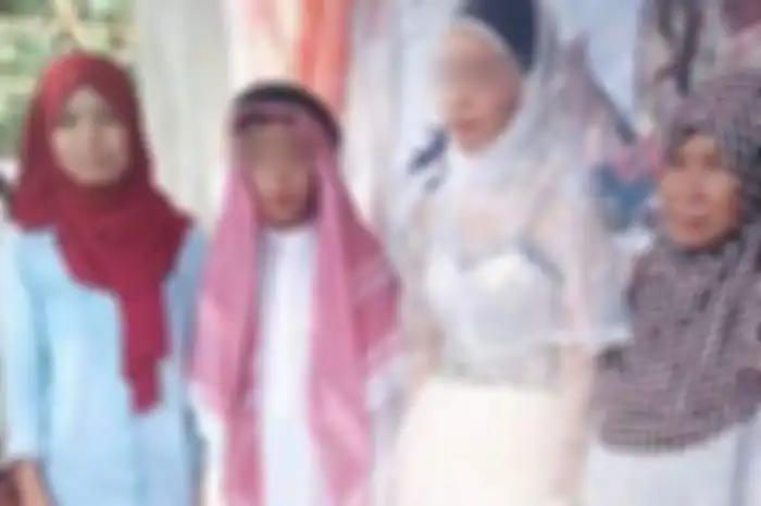 Viral pernikahan seorang bocah 9 tahun dengan kekasihnya yang berumur 14 tahun gegara cinlok di waterboom tuai kecawam warganet karena hal ini