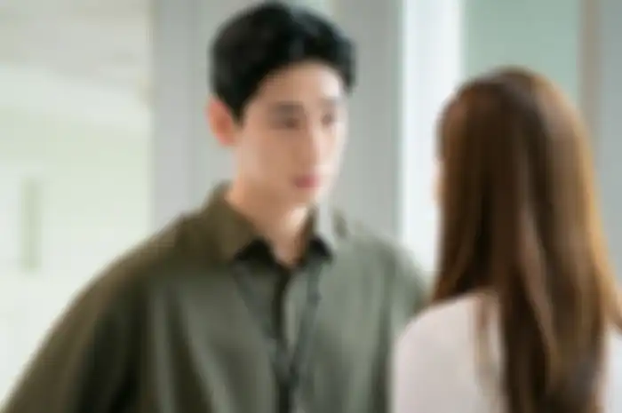 Ilustrasi cowok narsis dari drama Korea 'Forecasting Love and Weather'