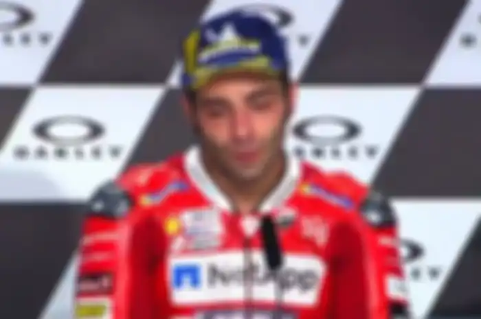 Danilo Petrucci saat jumpa pers usai MotoGP Italia 2019.