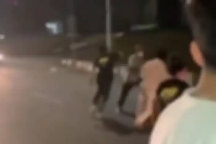 Geng Motor Brutal Pengeroyok Polisi Saat Balap Liar Langsung Lesu, Terancam Pasal Berlapis