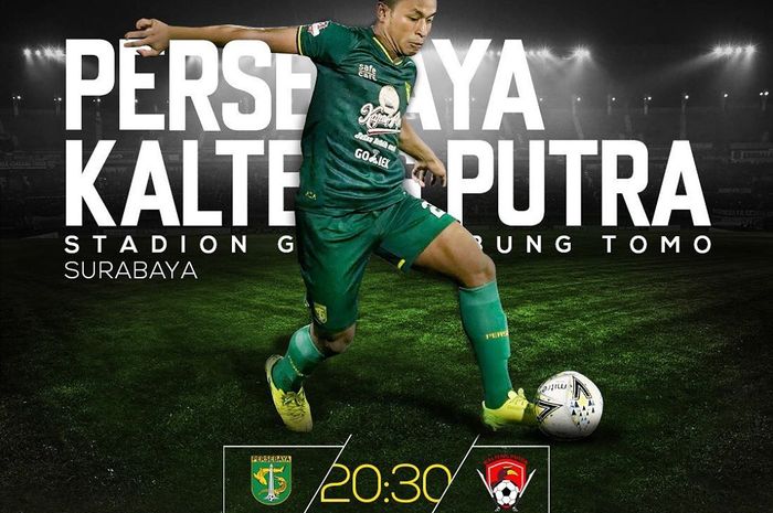 Live streaming Persebaya Surabaya Vs Kalteng Putra pada pekan kedua Liga 1 2019.