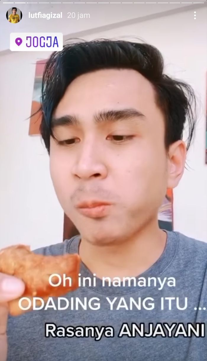 Lutfi promosikan kata Anjayani