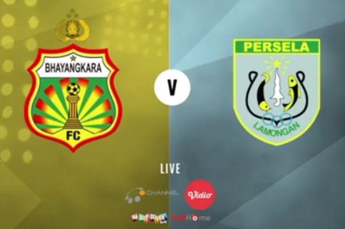 Bhayangkara FC vs Persela Lamongan, laga tunda pekan keempat Liga 1 2019, Rabu (26/6/2019)