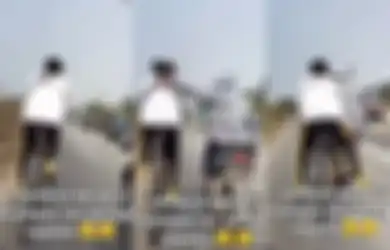 APES Pengendara Sepeda Dijambret Siang Bolong, Videonya Viral di Medsos