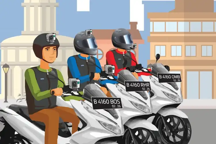 Sanksi Pakai Pelat  Nomor Palsu yang Diduga Seperti di Honda PCX 160 dan Diposting Influencer