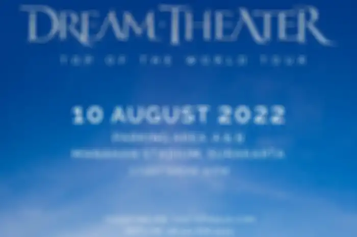 Poster gelaran konser Dream Theater di Solo, 10 Agustus 2022