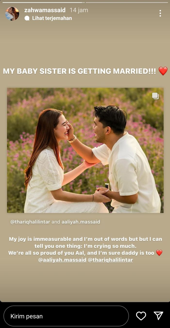 Postingan Zahwa Massaid