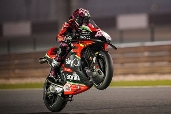 Pembalapa Aprilia Racing Team Gresini, Aleix Espargaro, mengaku RS-GP 2020 benar-benar potensial bersaing dengan motor MotoGP lainnya di musim ini
