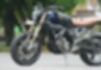 Wuih, Yamaha Scorpio Z Maskot Supemall Purwokerto ini Mesinnya 300 cc!