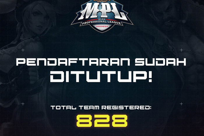 Pendaftaran MPL ID Season 3 ditutup