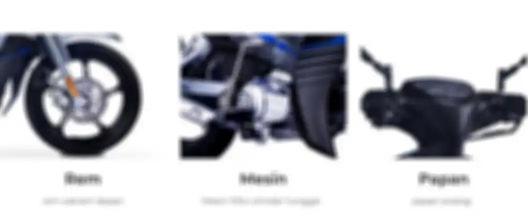 Fitur yang ada di motor bebek Yamaha Crypton yang dijual di Argentina.