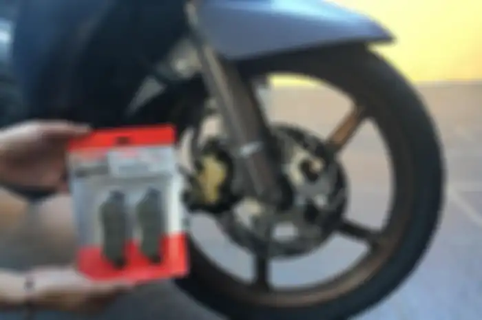 Kampas rem Nouvo sama dengan Jupiter Z, F1ZR, dan Vega R