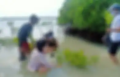 World Cleanup Day 2020: Anak Muda Contohi Pungut Sampah dan Tanam Mangrove di Pulau Pramuka