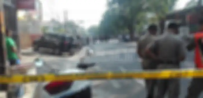 Lokasi salah satu bom Surabaya