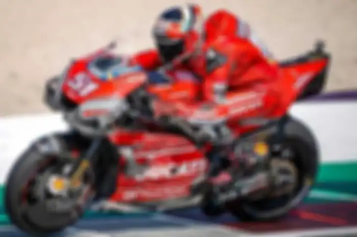 Motor MotoGP Desmosedici GP milik Michele Pirro jajal paket aerowinglet untuk musim 2020 di tes MotoGP 2019 Misano pekan lalu 