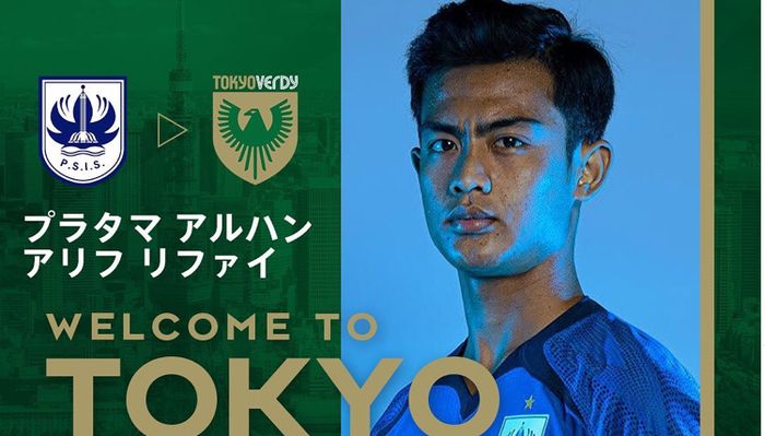 Pratama Arhan resmi diperkenalkan sebagai pemain Tokyo Verdy