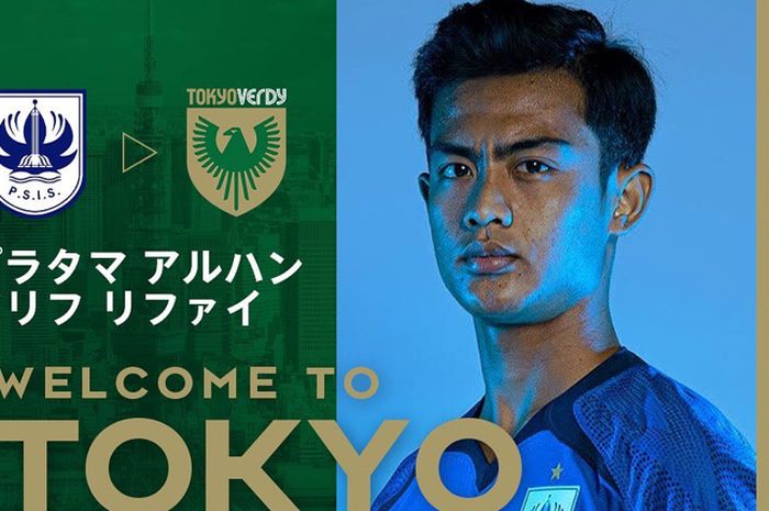 Pratama Arhan resmi diperkenalkan sebagai pemain Tokyo Verdy