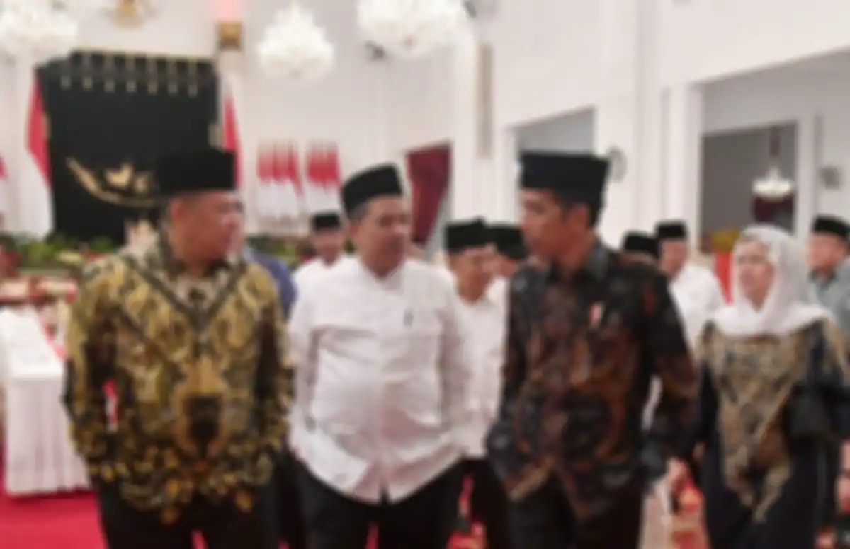 Fahri Hamzah turut hadir dalam acara buka bersama di Istana Negara