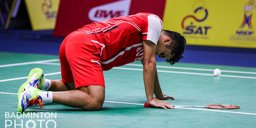 Hasil Final Piala Thomas 2022 - Ginting Tercomeback, Indonesia Sementara Tertinggal dari India