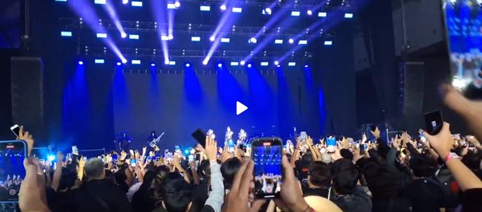 Penampilan BABYMETAL di konser BABYMETAL WORLD TOUR 2023 IN JAKARTA pada hari Kamis (25/5/2023).