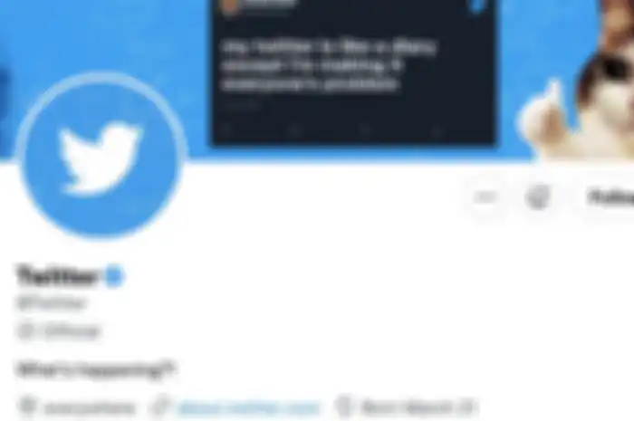 Tanda Official pada Twitter