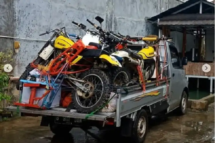 Puluhan Motor Trail Berserakan, Imbas Event Kongkalingkong Trail Tua Terkena Tsunami