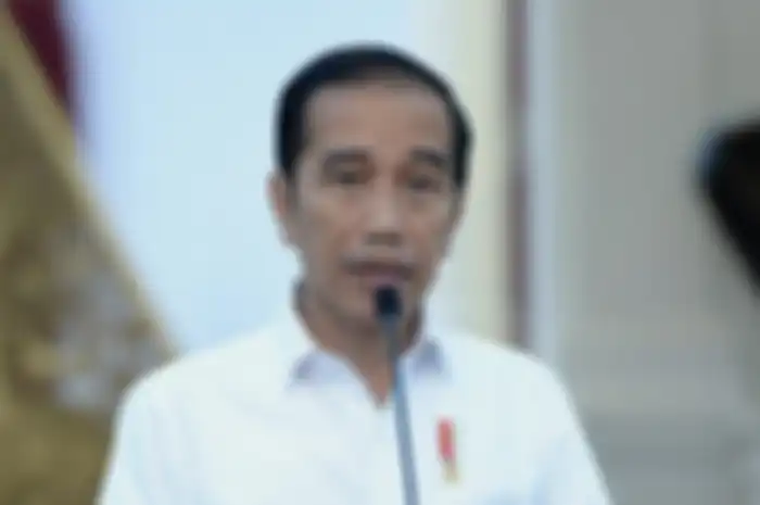 Jokowi mengumumkan rapid test sudah digelar.