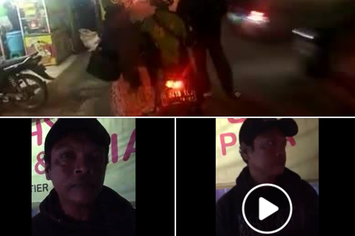 Ilham, ngaku penegak peraturan ojek pengkolan dan online di daerah Tol Jatibening