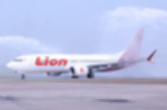Ilustrasi pesawat Lion Air