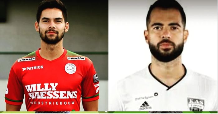 Calon pemain naturalisasi Sandy Walsh (kiri) dan Jordi Amat (kanan)