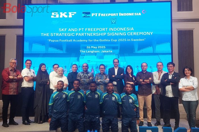 Papua Football Academy (PFA) mendapat dukungan langsung dari SKF dan PT Freeport Indonesia untuk tampil di Gothia Cup 2025.