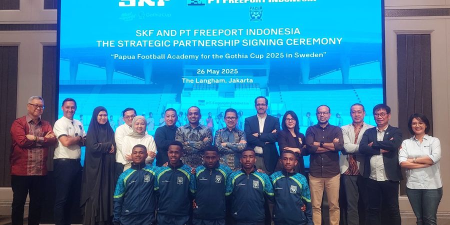 Tampil di Gothia Cup 2025, Papua Football Academy Dapat Dukungan dari SKF dan PT Freeport Indonesia