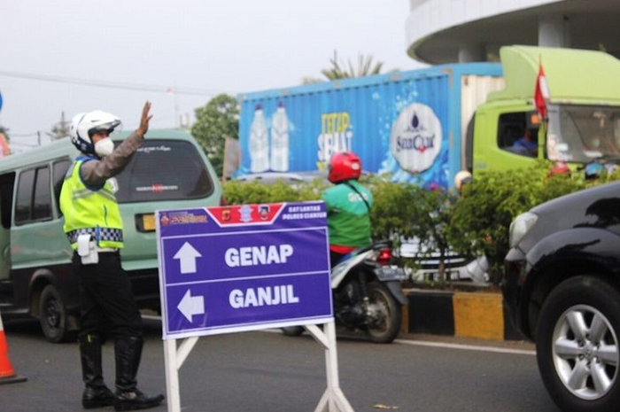 Ilustrasi. Ganjil Genap kendaraan