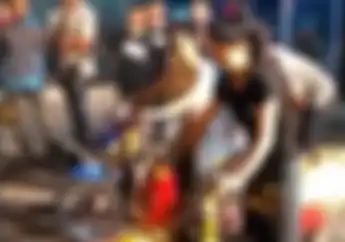 Heboh, Aksi 2 Cabe-cabean Thailand Ngegas Motor Drag Buntungan