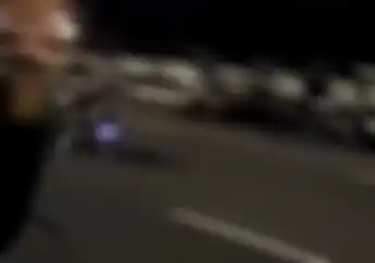Biar Tahu Nih Ukuran Se-Tiang Listrik di Balap Liar, Lihat Videonya  