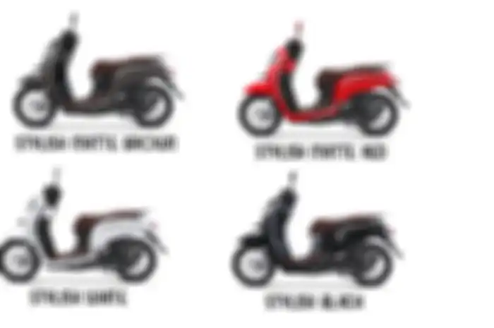 PiIlihan warna Honda Scoopy varian stylish di Indonesia