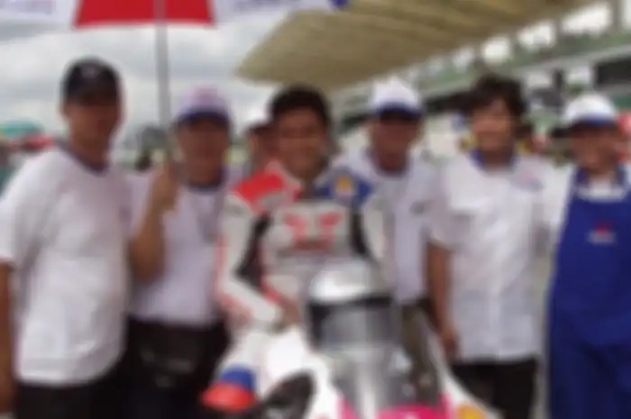 Hendriansyah saat membalap di tahun 2002