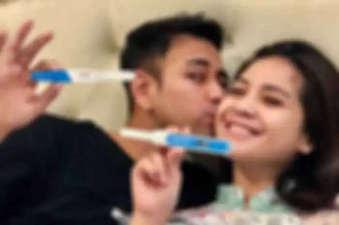 Postingan Raffi Ahmad Umumkan Nagita Slavina Positif Hamil